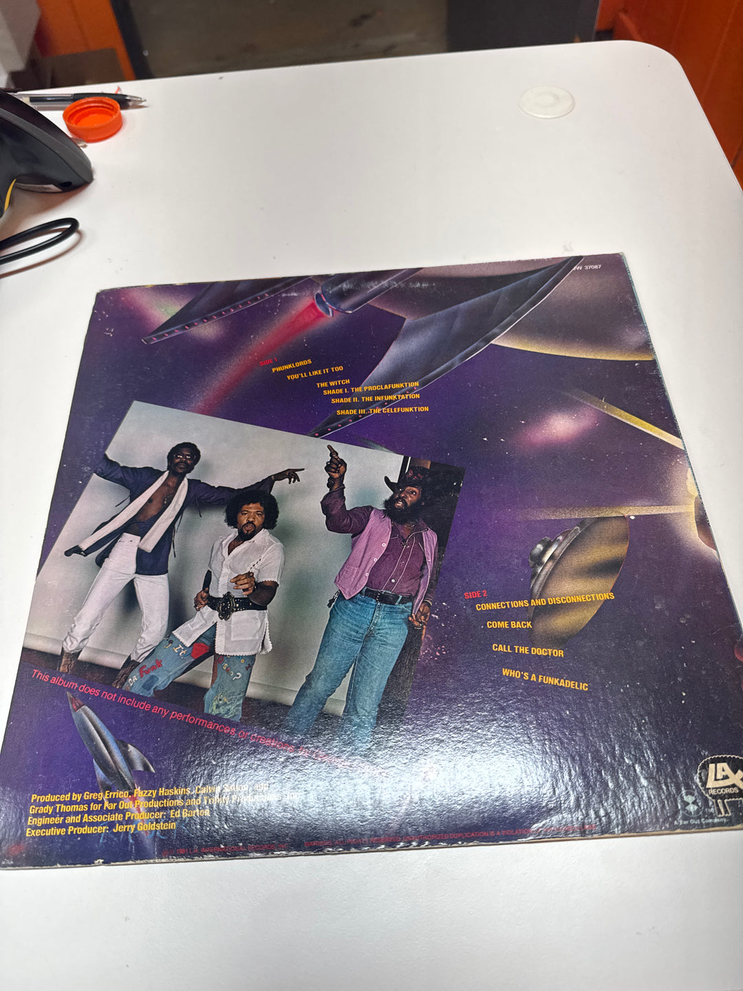Funkadelic - Connections and Disconnections (NM Condition) Vinyl Record   VR31726