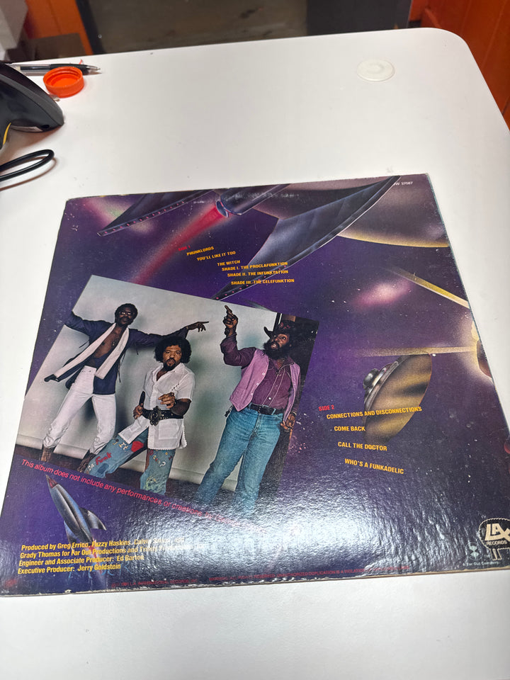 Funkadelic - Connections and Disconnections (NM Condition) Vinyl Record   VR31726