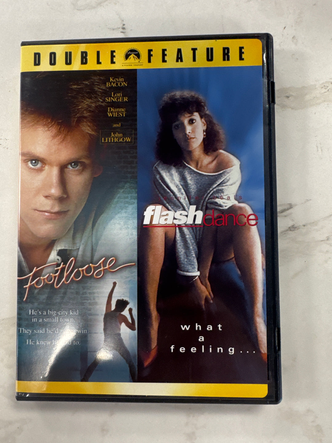 Double Feature: Footloose and Flash Dance   - DVD PM9826