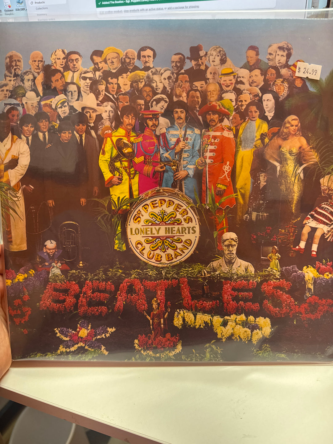 The Beatles - Sgt. Peppers Lonely Heart's Club Anniversary Edition Vinyl Record VG VR5526