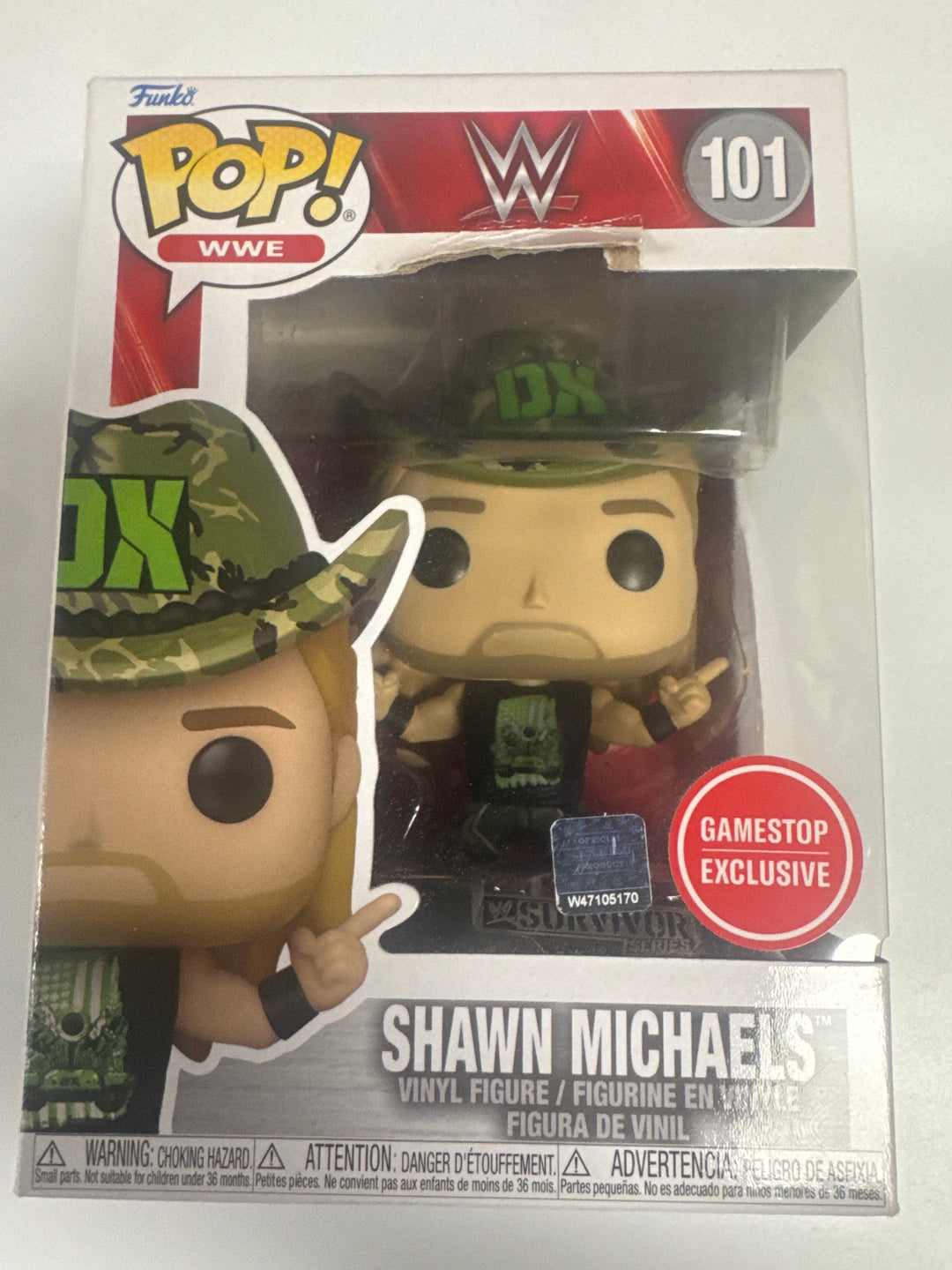 Funko Pop! Shawn Michaels #102 Gamestop WWE FP81126