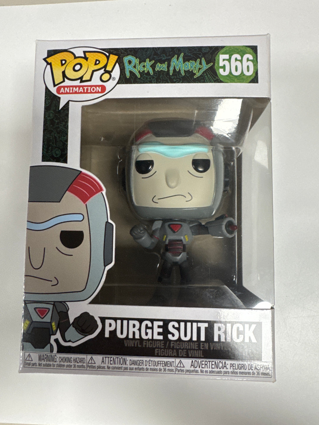 Funko Pop! Purge Suit Rick #566 Rick and Morty FP73026