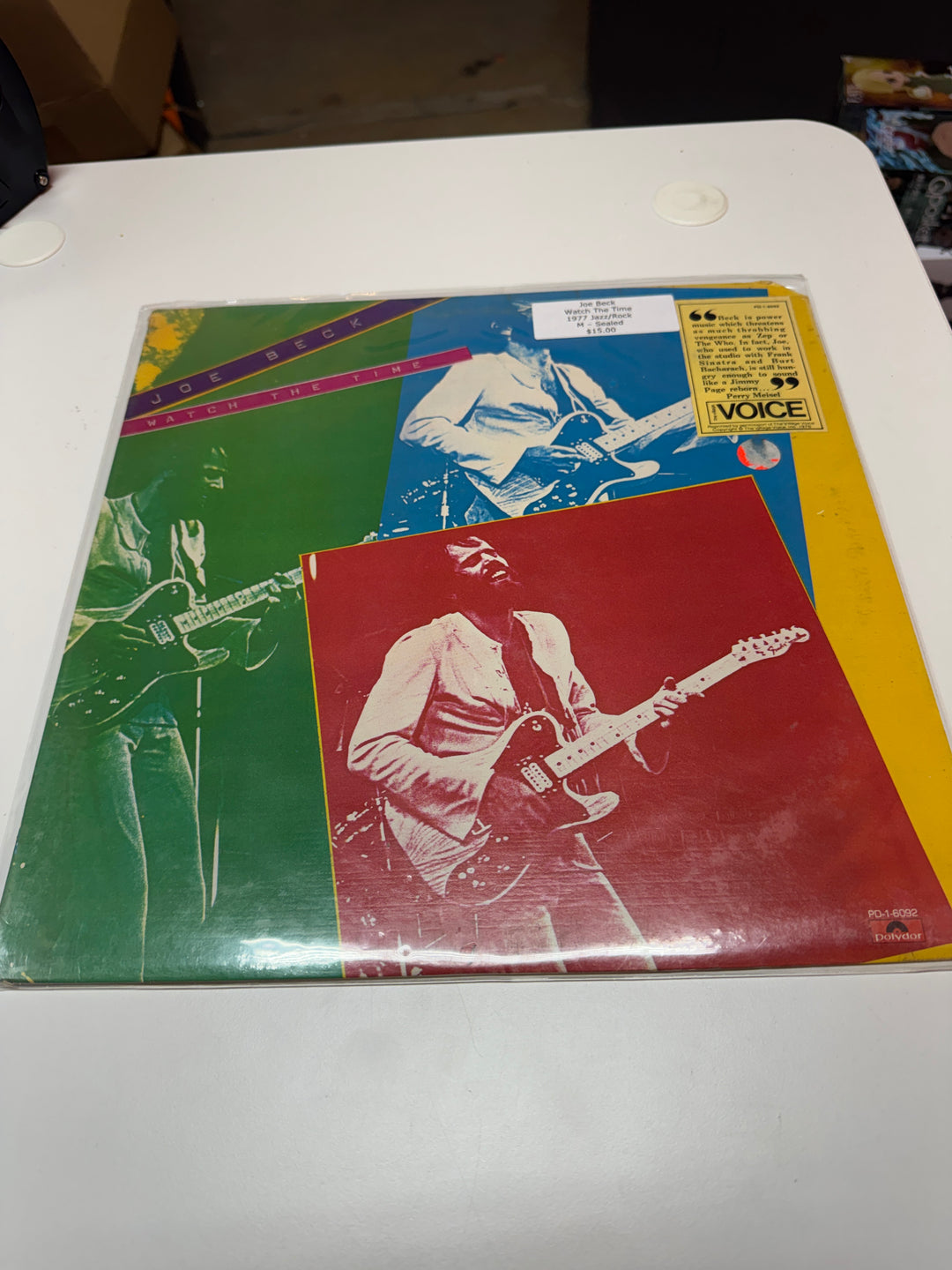 Joe Beck - Watch the Time - Sealed (M Condition) Vinyl Record NR32326