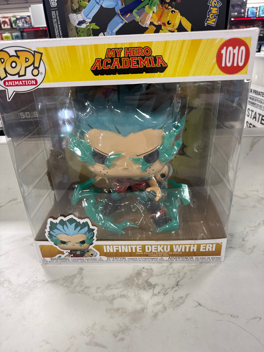 Funko Pop! Infinite Deku with Eri #1010 Jumbo 10 Inch My Hero Academia FP91526