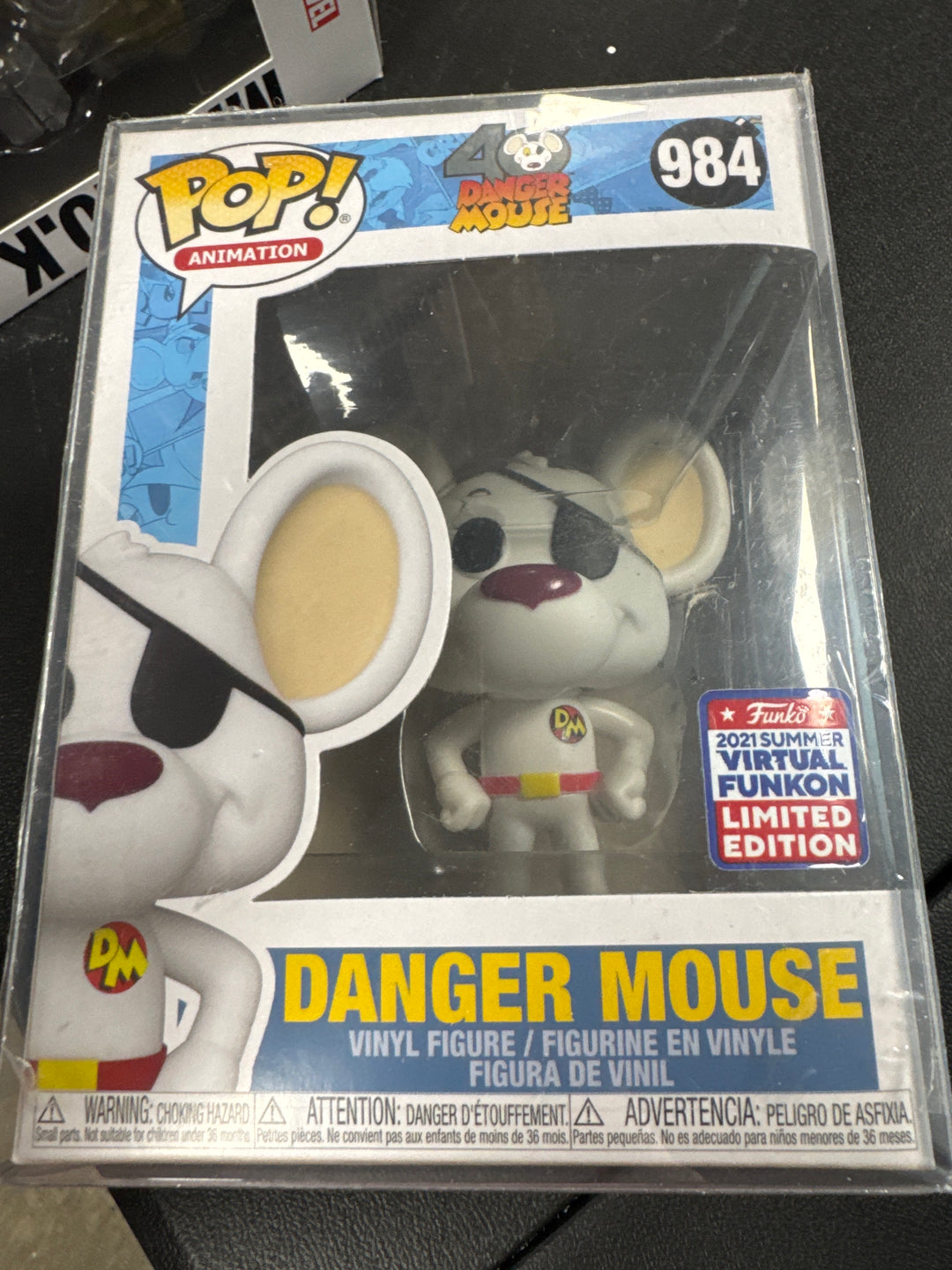 Funko Pop! Danger Mouse 984 (2021 Virtual Funcon) FP52226