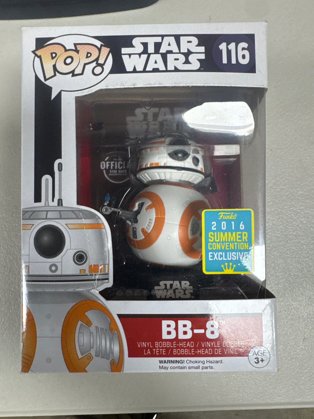Funko Pop! BB-8 #116 2016 Summer Convention Star Wars  FP92826
