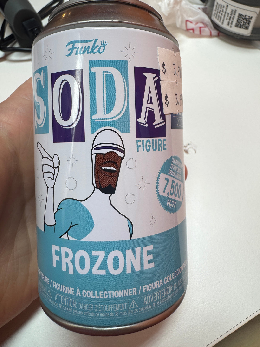 Funko Soda - Disney The Incredibles Frozone - Opened MD31326