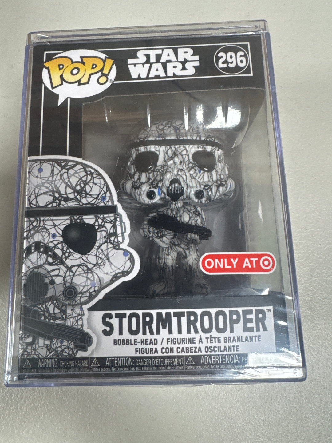 Funko Pop! Stormtrooper (Art) #296 Target Star Wars  FP72826