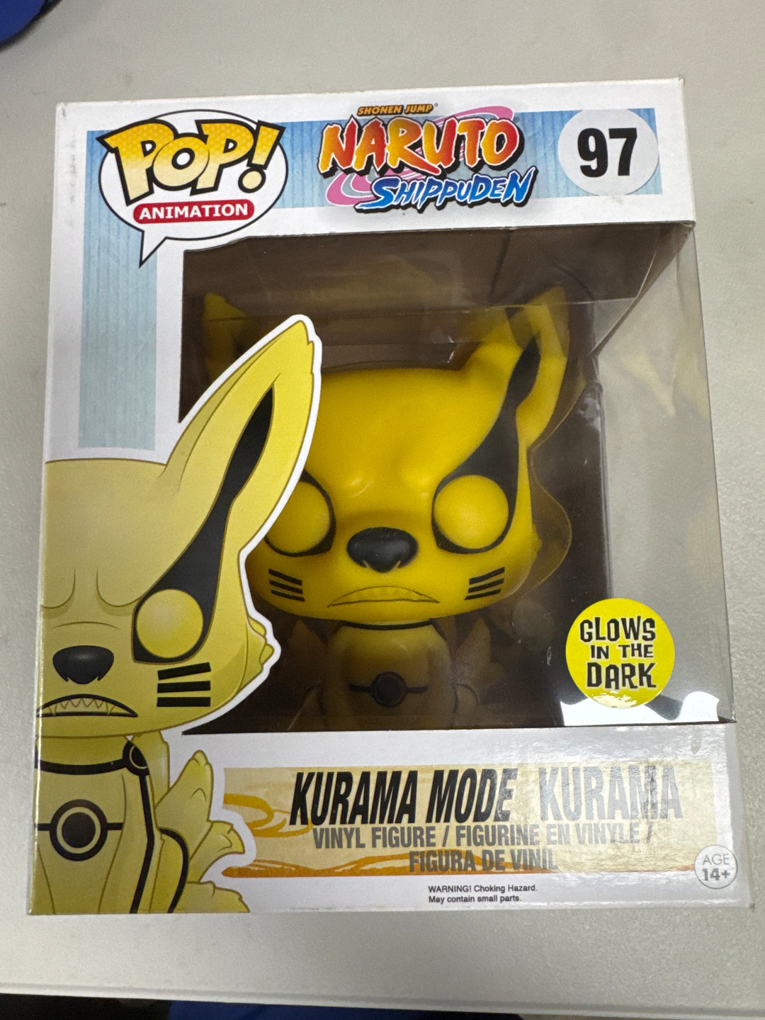 Funko Pop! Kurama Mode Kurama #97 GITD Naruto Shippuden FP10626