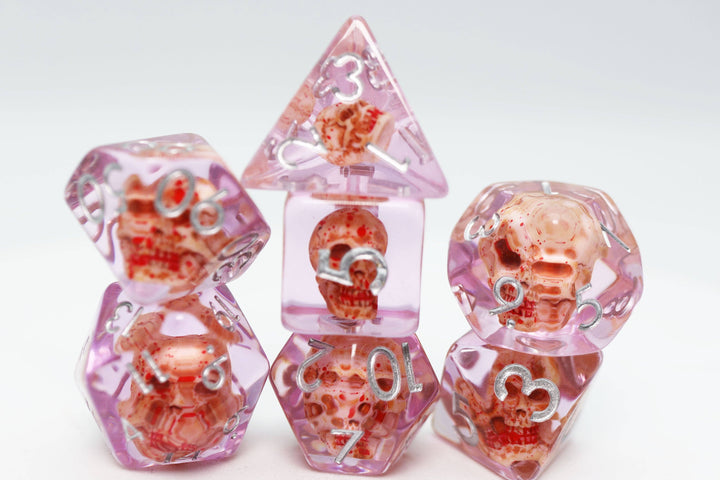 Bloody Skull RPG Dice Set - NE043026