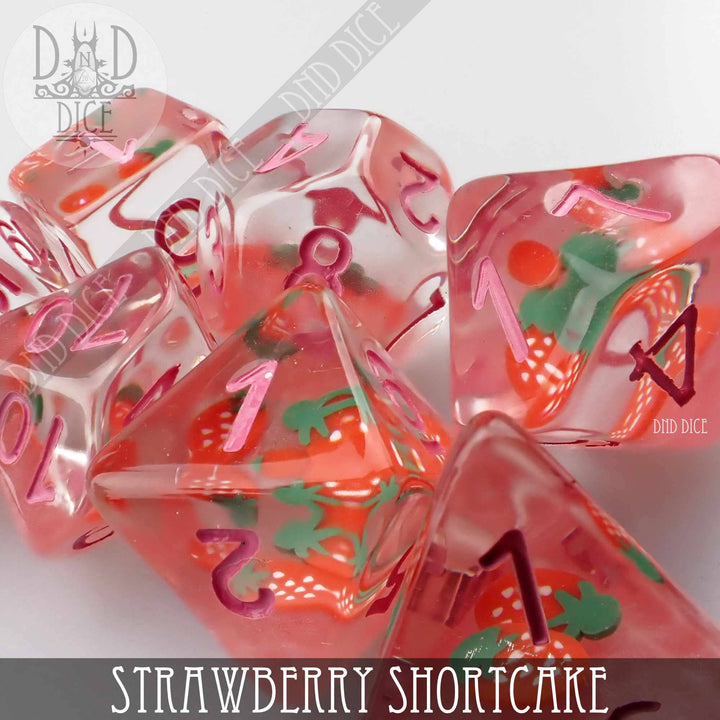 King of Crits Strawberry Shortcake Dice Set NE4226