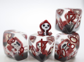 Red Reaper RPG Dice Set - NE043026