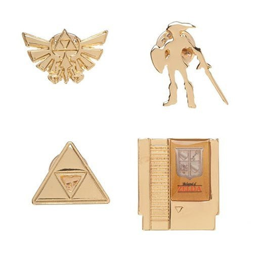 The Legend of Zelda Lapel Pin Set NEW