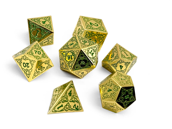 Norse Foundry Celtic Mystery Metal Dice Set NE31726