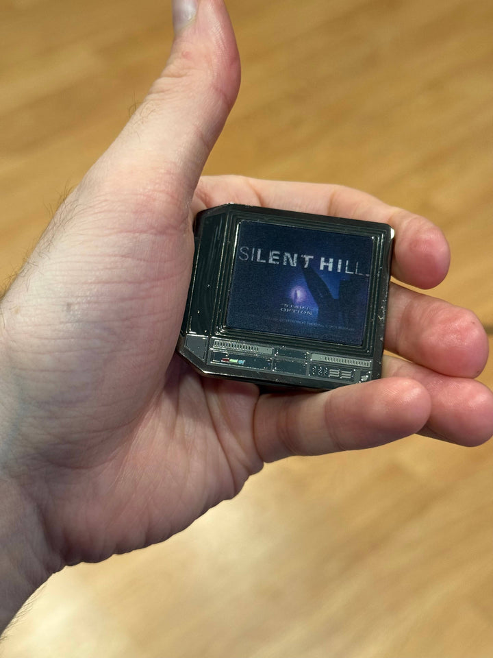 2.5" Lenticular Silent Hill CRTV Enamel Pin - NE32726