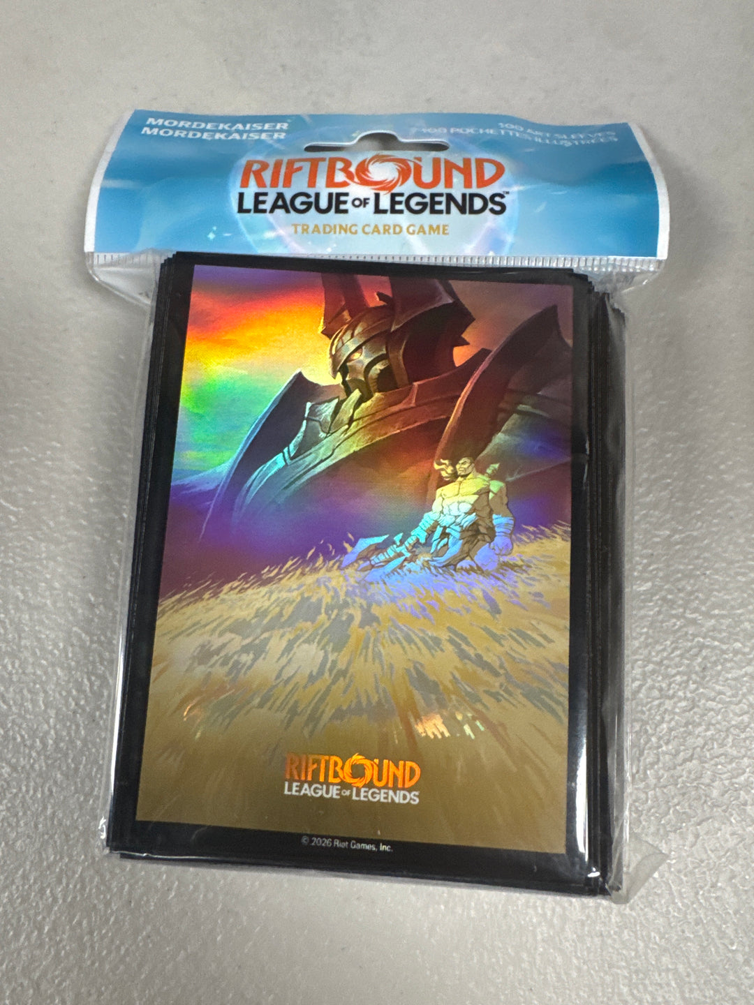 Card Sleeves: Riftbound- Radiance- Art Sleeves #4 Mordekaiser