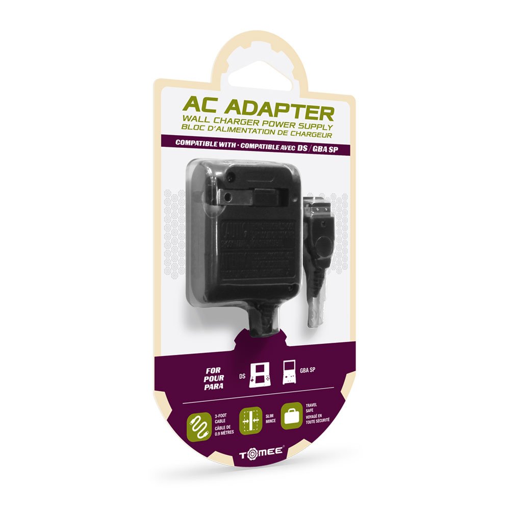 Tomee - AC Adapter for Nintendo DS/Game Boy Advance GBA SP