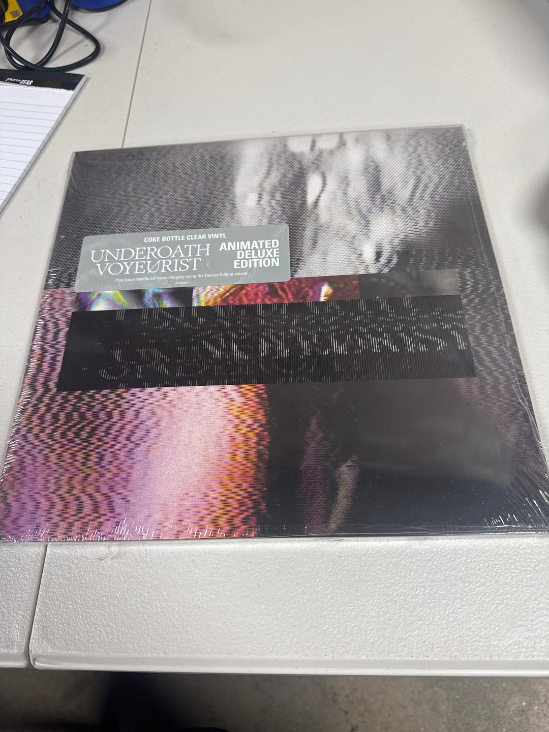 Underoath - Voyeurist [LP] (Deluxe Coke Bottle Clear Vinyl, gatefold, plastic o-card) NEW Vinyl Record NVR51826