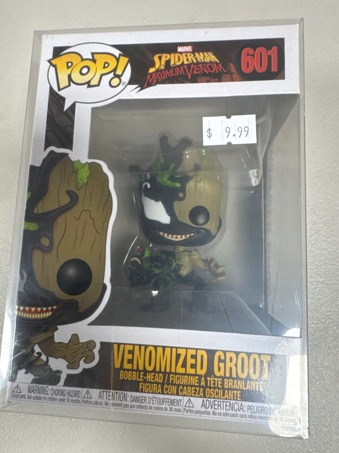 Funko Pop! Venomized Groot #601 Spider-Man Maximum Venom   FP72826