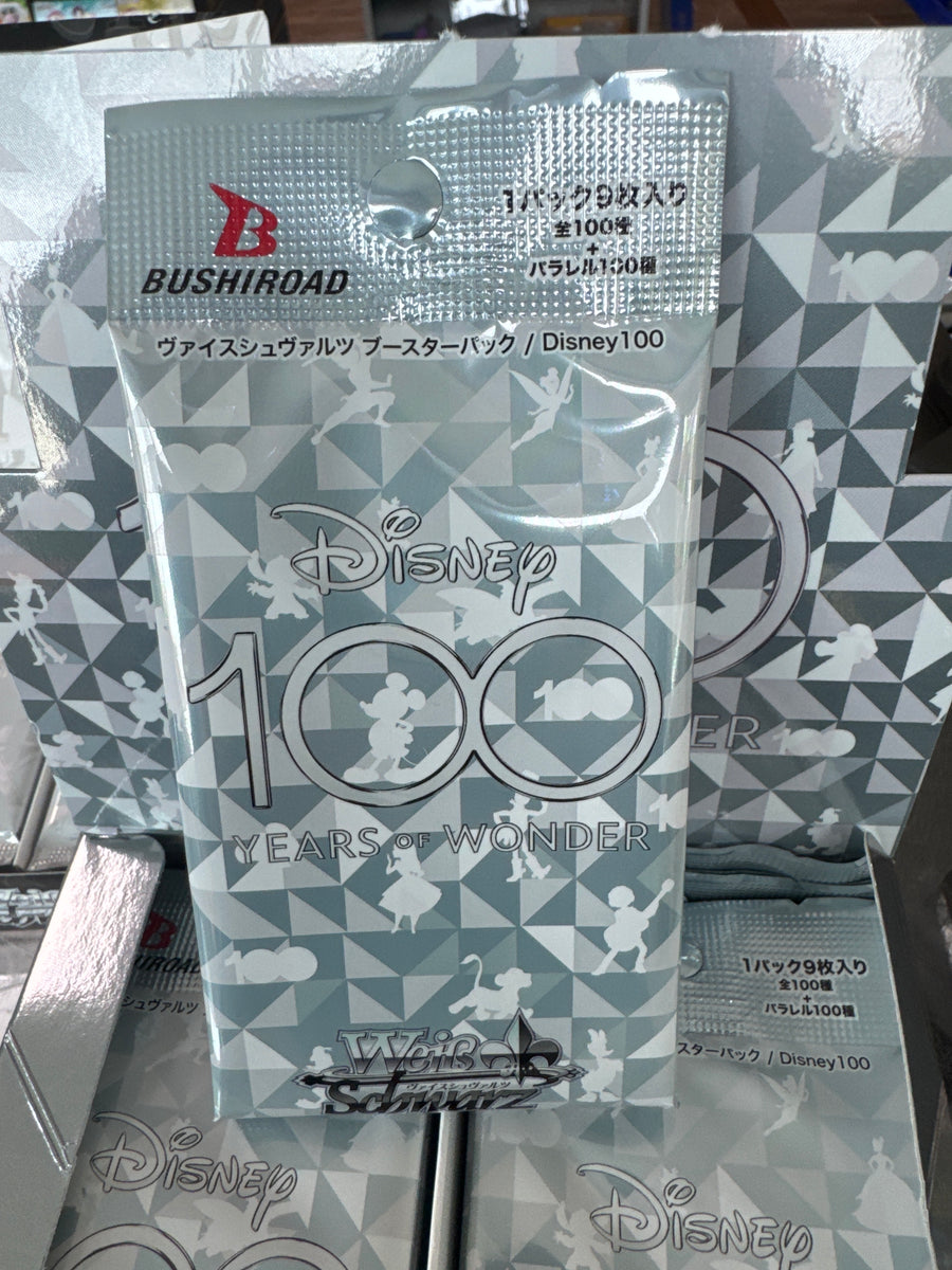 Weiss Schwarz Japanese Disney 100 Years of Wonder Booster Pack Weiss Schwarz Japanese Disney 100 Years of Wonder Booster Pack