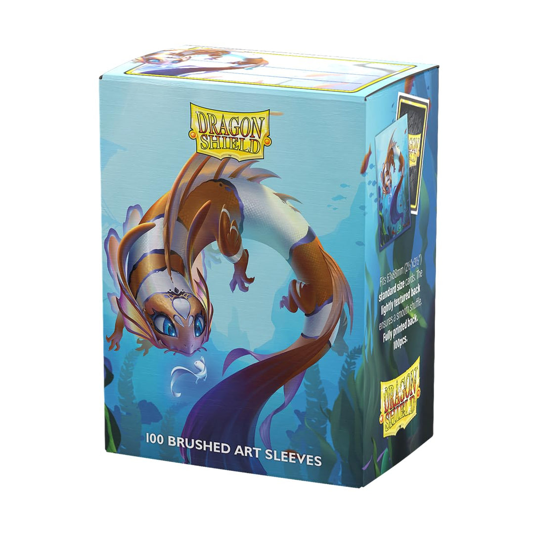 Dragon Shield Sleeves: Standard- Brushed 'The Cinderfin' Art (100 ct.), Limited Edition MD51326