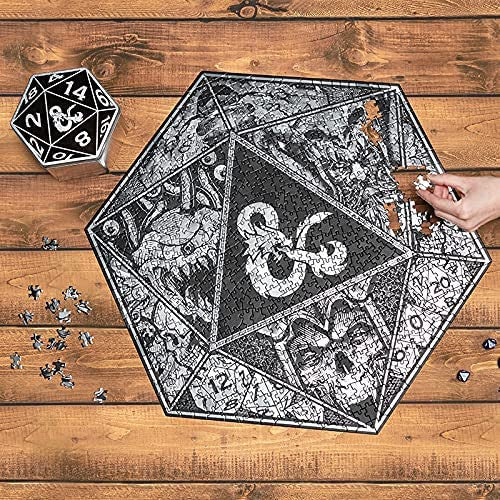 Dungeons & Dragons D20 750pc Jigsaw Puzzle Tin