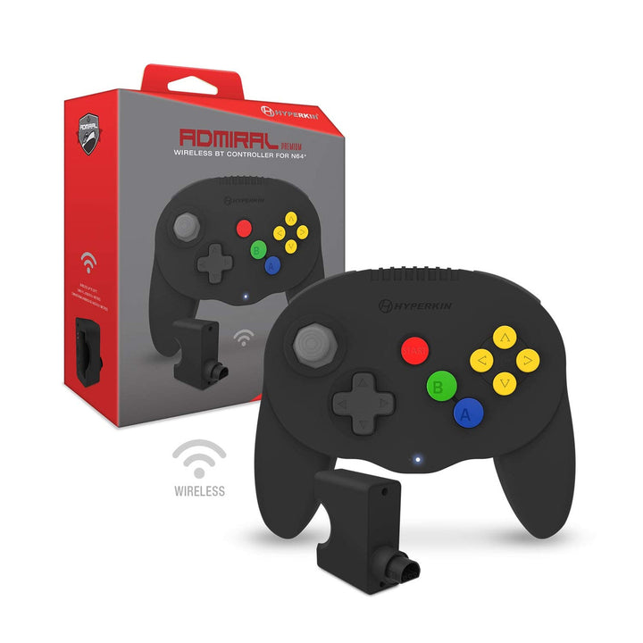 Admiral Bluetooth N64 Controller NEW (CHOOSE COLOR)