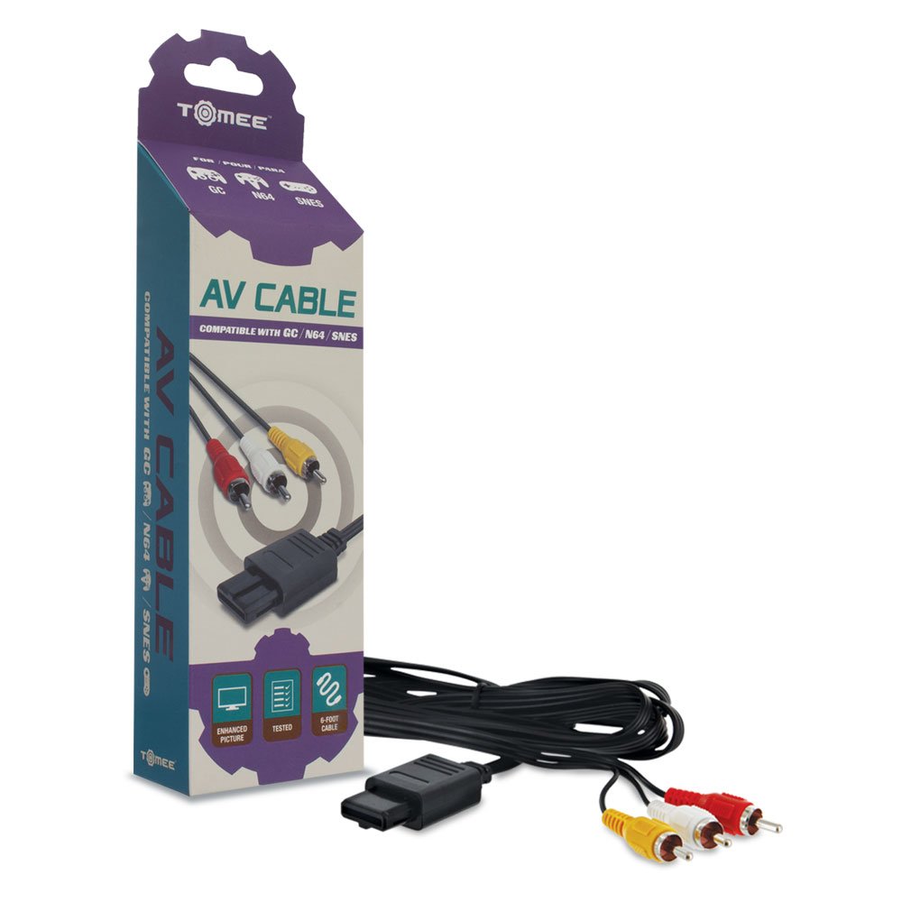 Tomee - AV Cable for GameCube/N64/Super NES