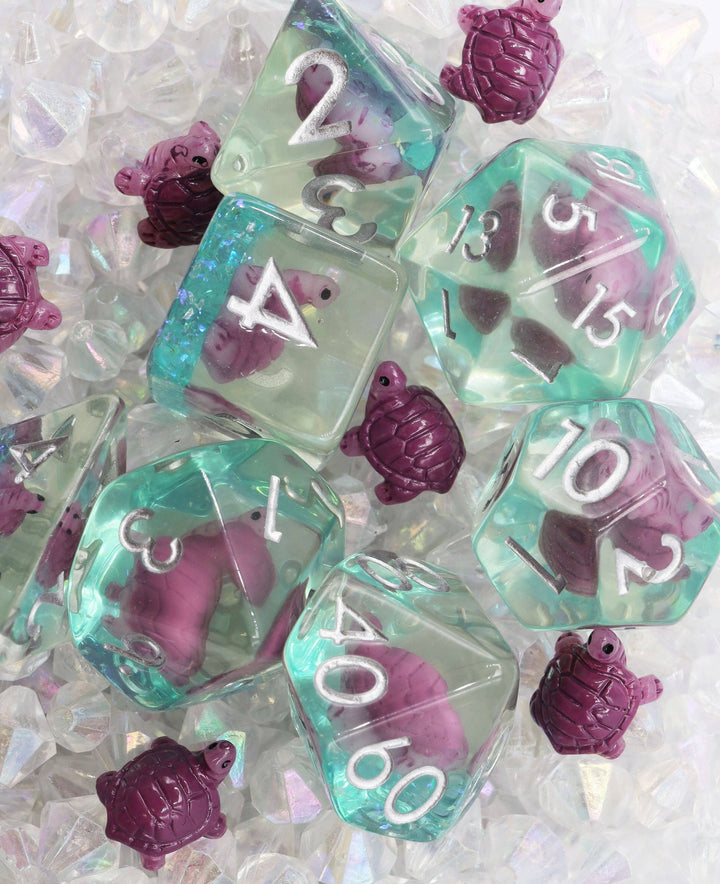 Gummy Turtle RPG Dice Set - NE043026