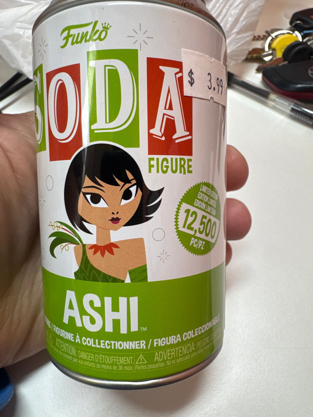 Funko Soda - Samurai Jack -Ashi  - Opened MD31626
