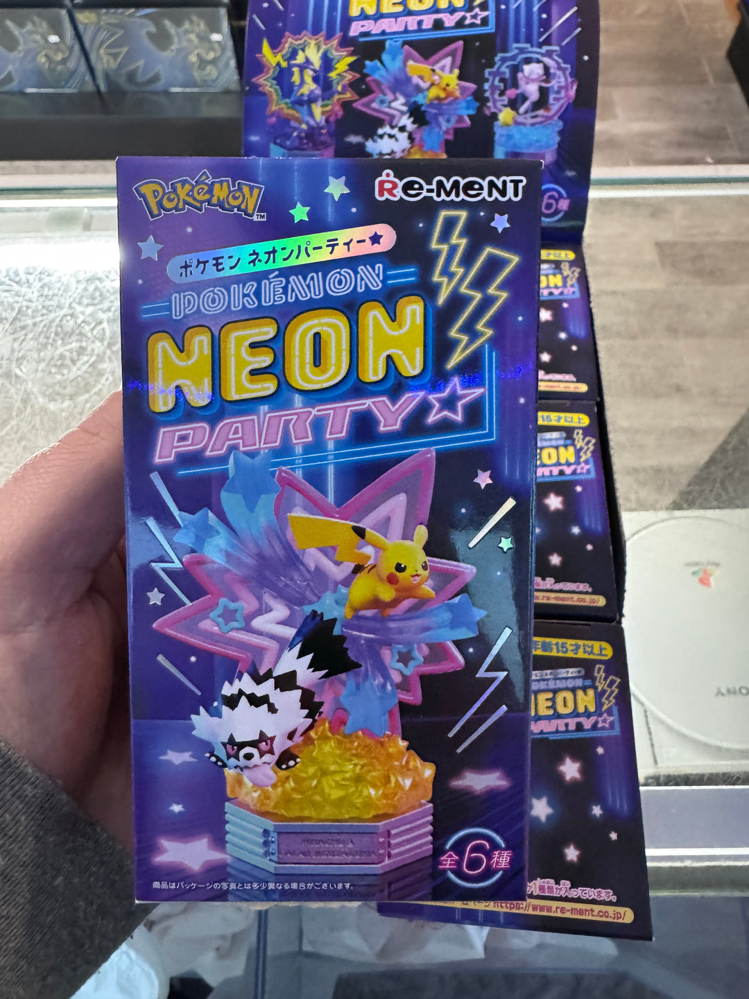 Re-ment Pokemon NEON PARTY Blind Box MD111425