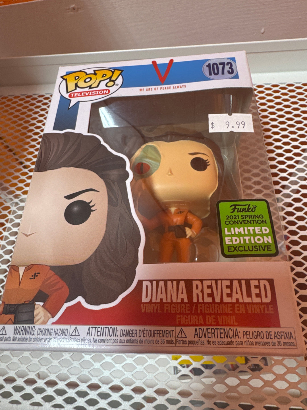 Funko Pop! Diana Revealed #1073 Limited Convention  V FP4826