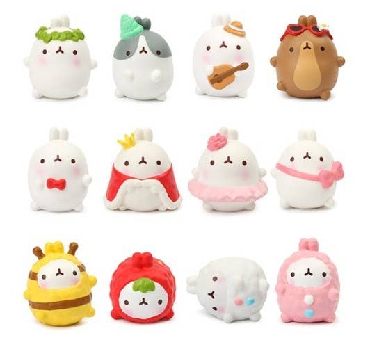 Molang Costume Dress Up Random Figurine Toy Vol 2 Blind Box NE33126
