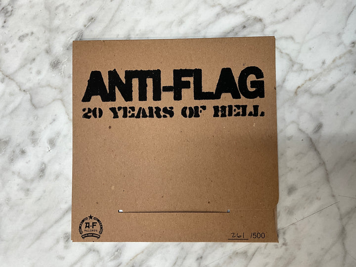 Anti-Flag / Antillectual - 20 Years of Hell: Volume 6 (July 2014 White Vinyl, Numbered) Very Good Plus VR102626
