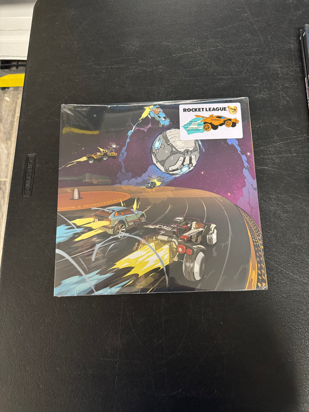 Rocket League x Monstercat: 10 Year Anniversary / Album / 2LP Solid Black & Custard Vinyl Record MD121625