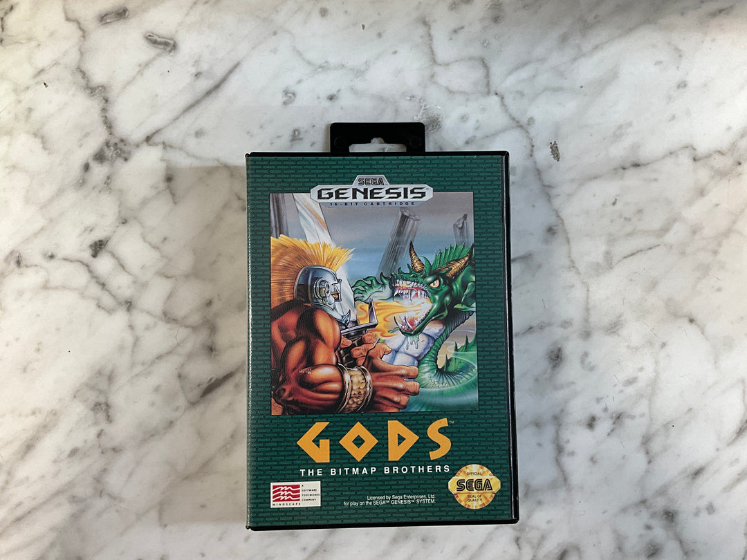 Gods - Sega Genesis NI92526