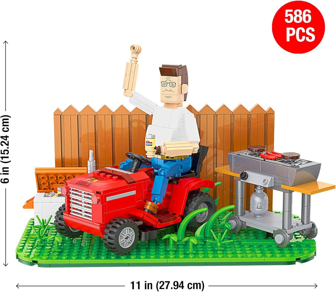 King of The Hill Hank Hill’s Backyard Building Block Set NE33126