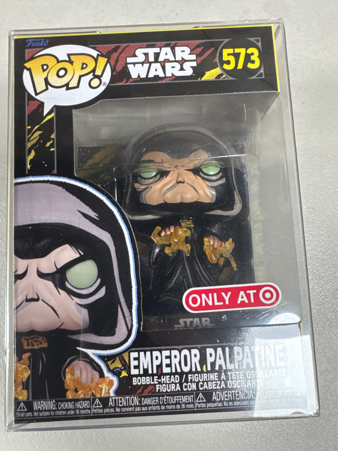 Funko Pop! Emperor Palpatine #573 Target Star Wars FP10626