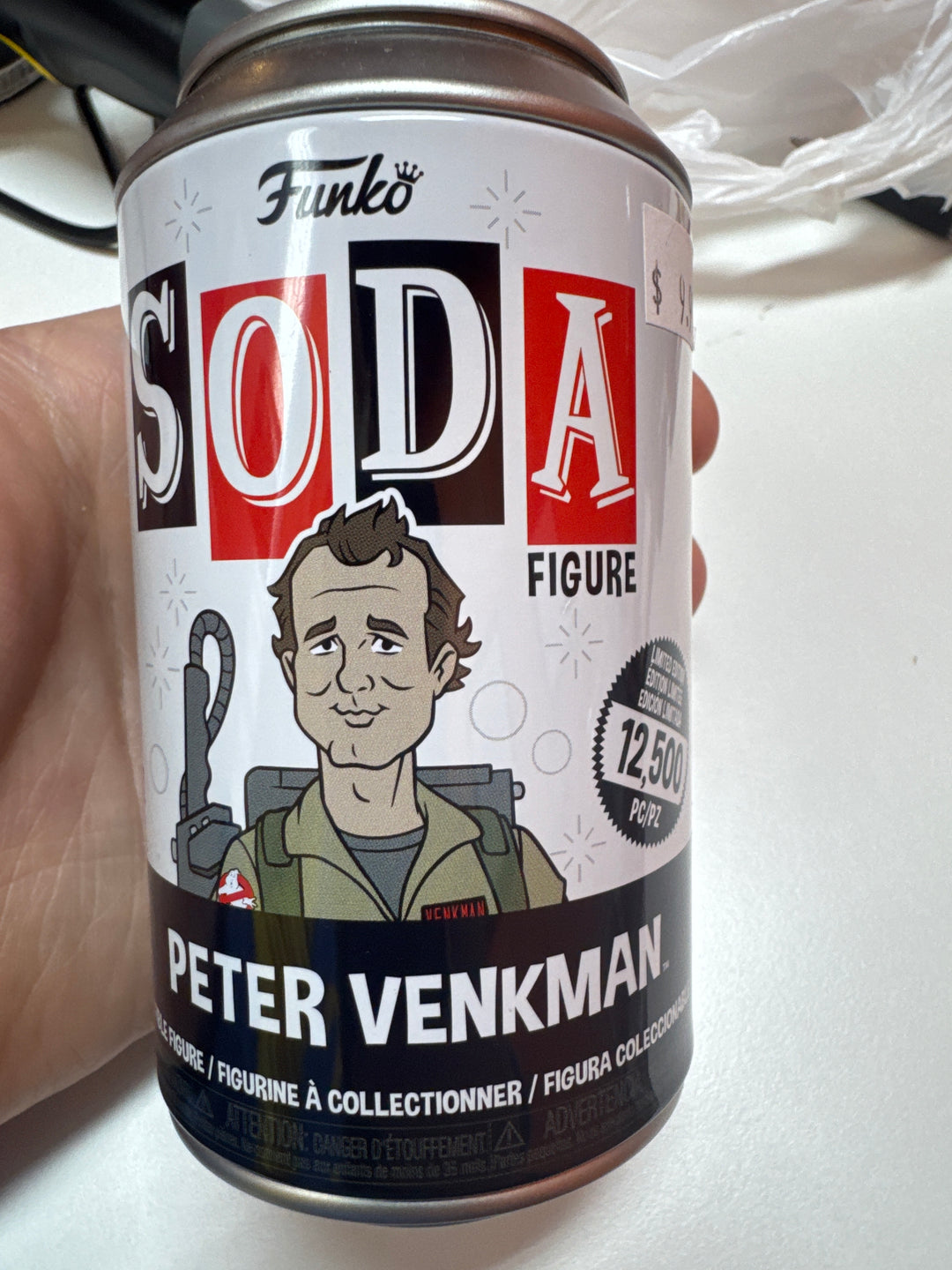 Funko Soda - Ghostbusters - Peter Venkman - Opened MD31626