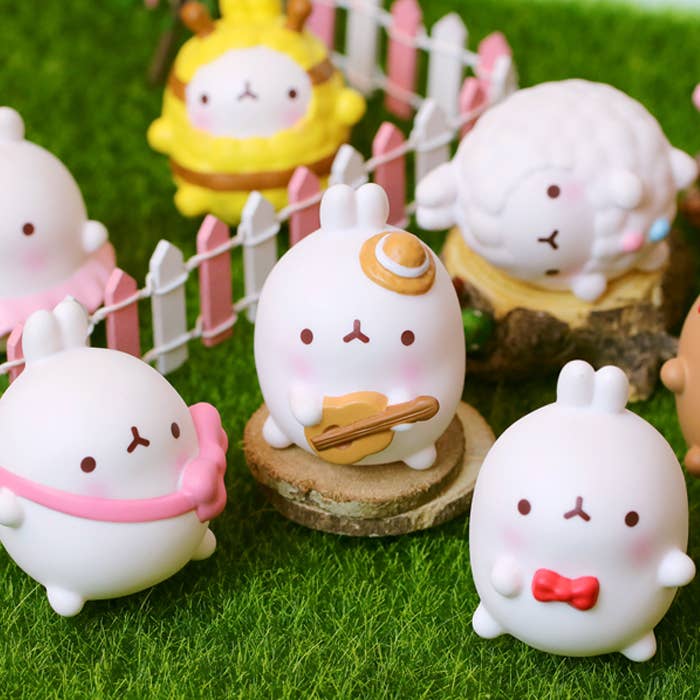 Molang Costume Dress Up Random Figurine Toy Vol 2 Blind Box NE33126