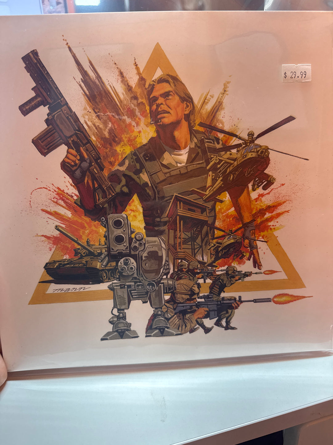 Metal Gear MSX2 Video Game Soundtrack [Solid Green Vinyl] 10" Record VG VR5626