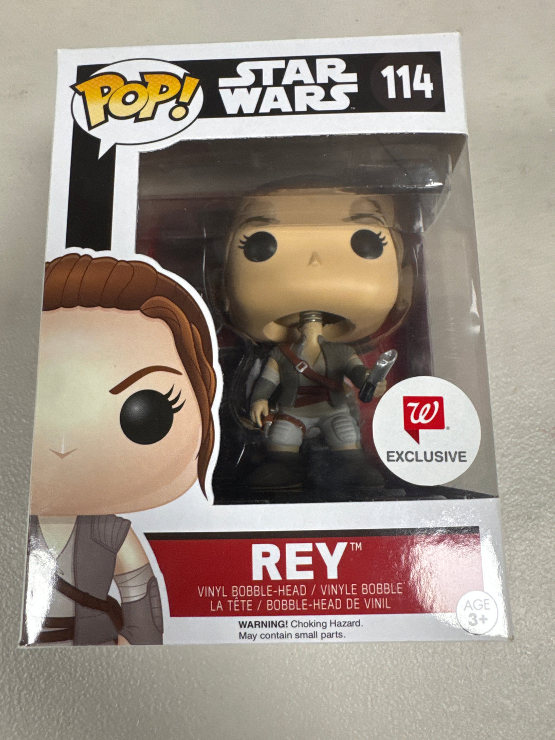 Funko Pop! Rey #114 Walgreens Star Wars FP101326