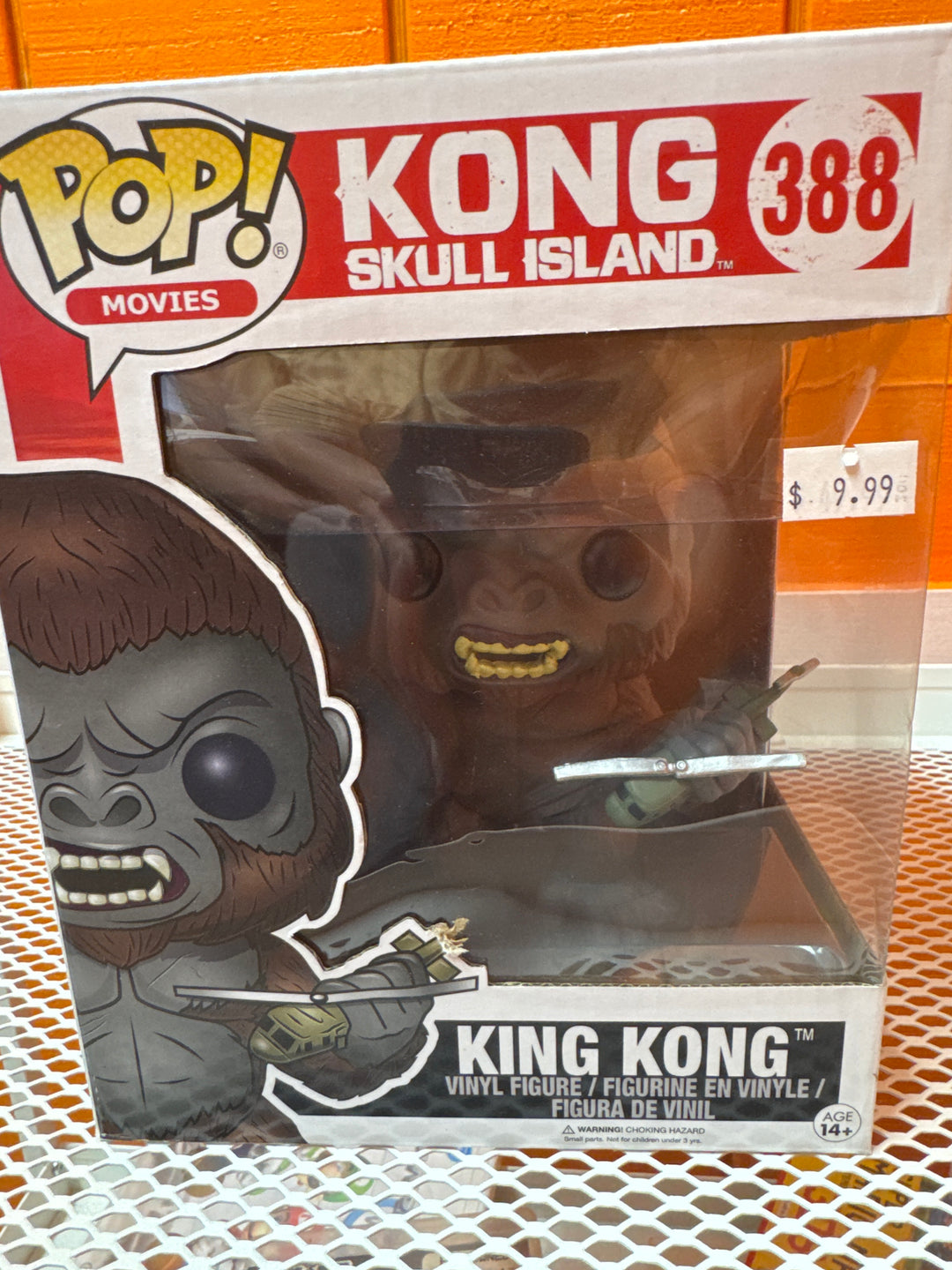 Funko Pop! King Kong #338 Kong Skull Island FP41626