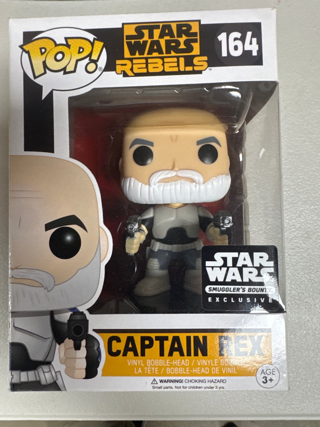 Funko Pop! Captain Rex #164 Smuggler's Bounty Star Wars  FP92826