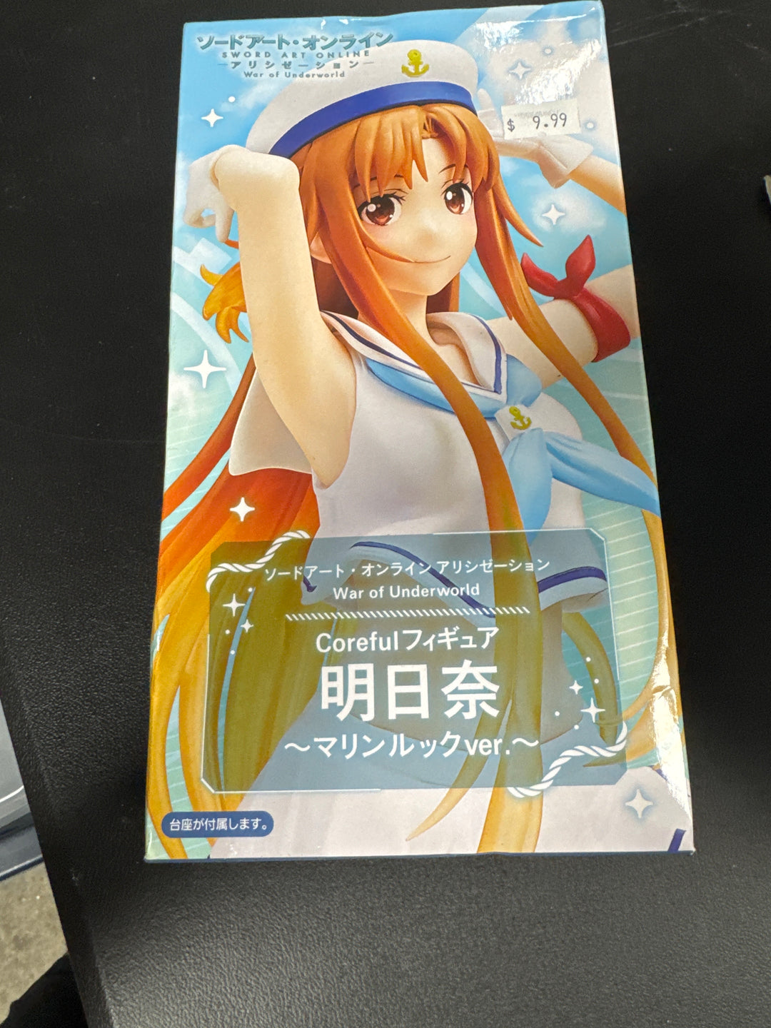 Taito: Sword Art Online: War of Underworld - Asuna (Marine Look Ver.) Coreful Figure SQUISHED BOX NT61626