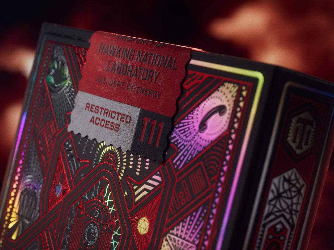 Stranger Things Playing Cards by theory 11 - New NE32626
