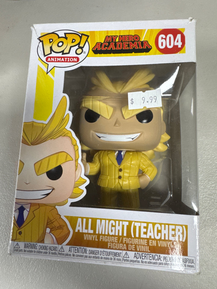 Funko Pop! All Might (Teacher) #604 My Hero Academia FP82826