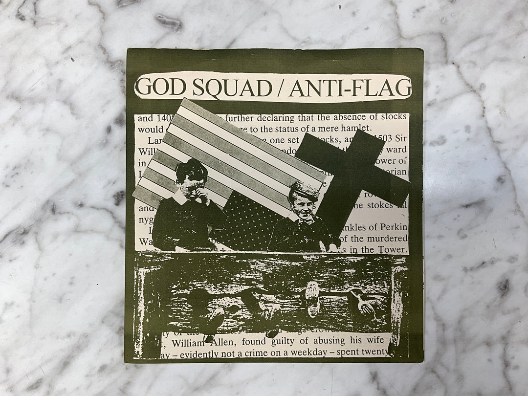 God Squad / Anti-Flag - God Country (1996) Very Good Plus VR101726