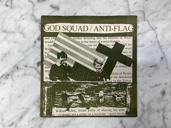 God Squad / Anti-Flag - God Country (1996) Very Good Plus VR101726
