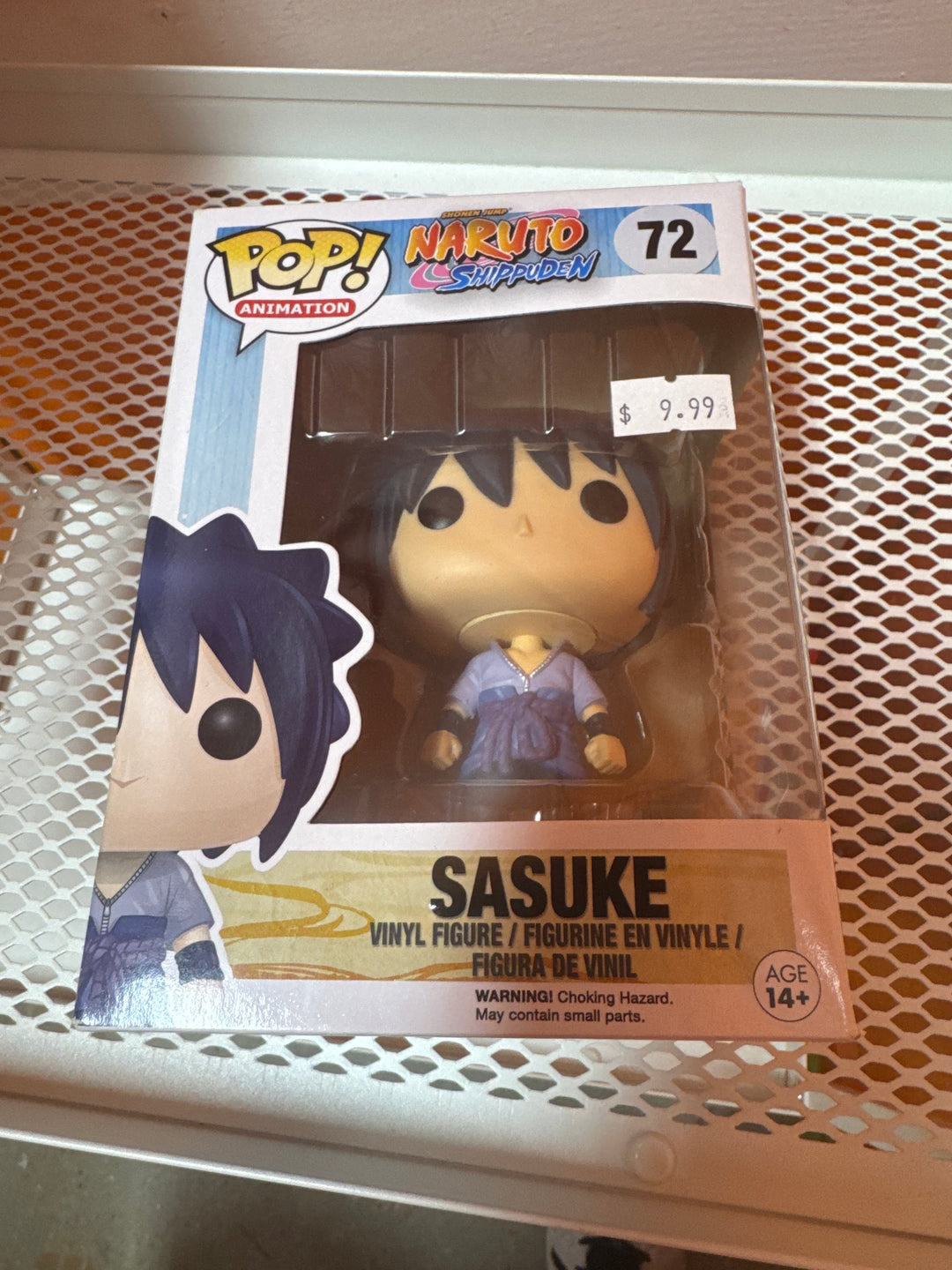 Funko Pop Sasuke Uchiha #72 Naruto Shippuden  FP4826